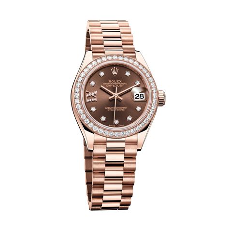 rolex datejust ladies gold diamond dial|rolex datejust 28mm two tone.